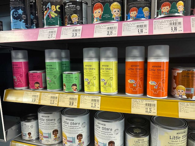 Rust-oleum little stars diverse muurverf, speelgoedverf en meubelverf (98x) - afbeelding 9 van  12