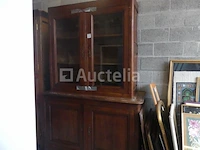 Rustiek dressoir met vitrine (010871-015) - afbeelding 4 van  4