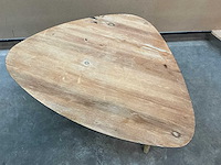 Rustiek vintage salontafel (4x) - afbeelding 2 van  3