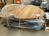 Rustiek vintage salontafel (4x) - afbeelding 3 van  3