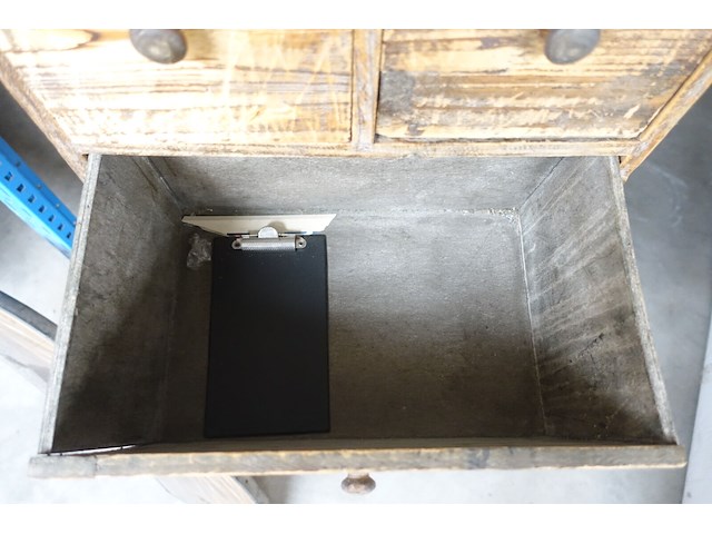Rustieken houten ladekast - afbeelding 6 van  8