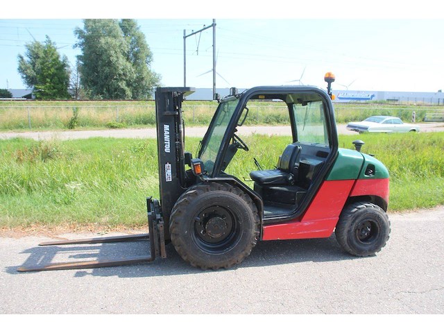 Ruw-terreinheftruck manitou mh 25-4 diesel 2500kg 3.7m 2006 - afbeelding 1 van  1