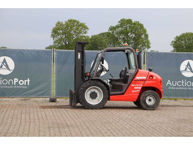 Ruw-terreinheftruck manitou mh25-4 diesel 2500kg 4.3m 2005 - afbeelding 1 van  1