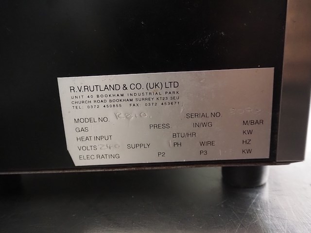 R.v.rutland&co ltd - afbeelding 9 van  9