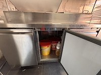 Rvs 3 deurs verrijdbare koeling - afbeelding 5 van  6