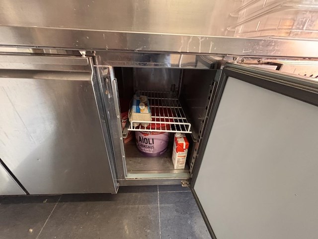 Rvs 3 deurs verrijdbare koeling - afbeelding 6 van  6