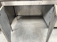 Rvs 3drs sorteertafel - afbeelding 4 van  5