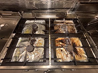 Rvs 4-pitsgasfornuis zanussi - afbeelding 3 van  4