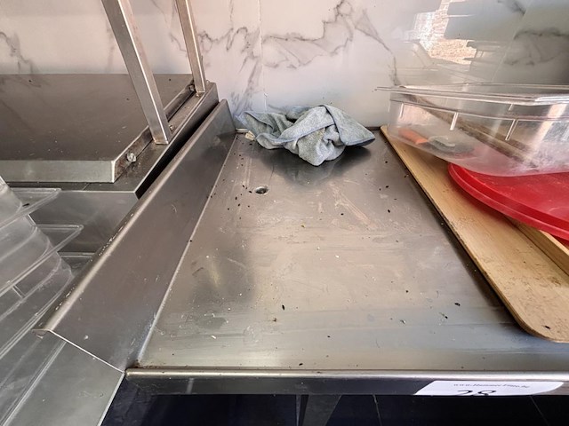 Rvs afdruiptafel - afbeelding 2 van  2