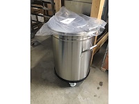 Rvs afvalbak 40 l - afbeelding 2 van  4