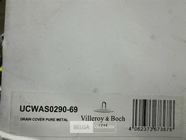 Rvs afvoerdeksel villeroy & boch - afbeelding 5 van  7