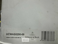 Rvs afvoerdeksel villeroy & boch - afbeelding 5 van  7