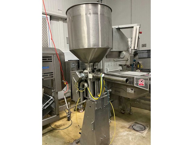Rvs afvulmachine - afbeelding 1 van  4