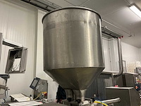 Rvs afvulmachine - afbeelding 3 van  4