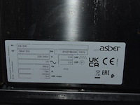 Rvs afwasmachine asber, ge-500 - afbeelding 2 van  2