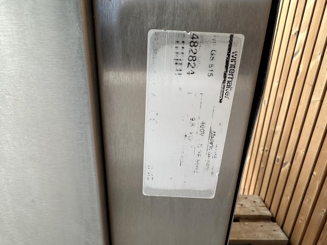 Rvs afwasmachine winterhalter gs 515 + rvs tafel - afbeelding 9 van  9