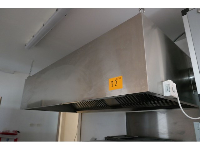 Rvs afzuigkap met afzuigsysteem - afbeelding 6 van  6