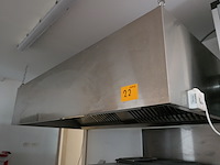 Rvs afzuigkap met afzuigsysteem - afbeelding 6 van  6