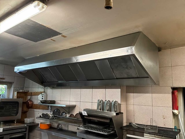 Rvs afzuigkap - afbeelding 1 van  4