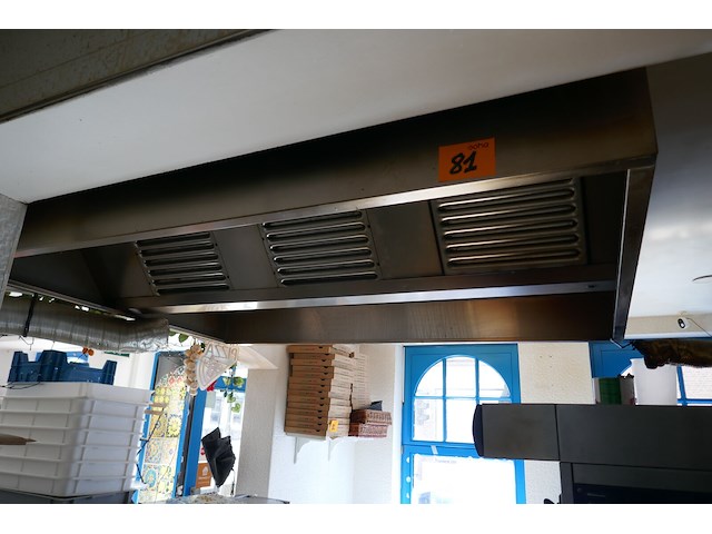Rvs afzuigkap - afbeelding 1 van  5