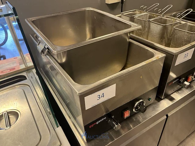 Rvs bain-marie ggmgastro - afbeelding 1 van  4