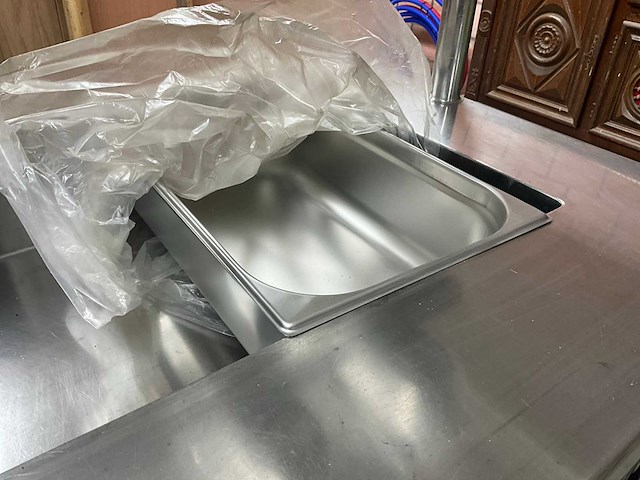 Rvs bain-marie/saladette toogkast - afbeelding 14 van  22