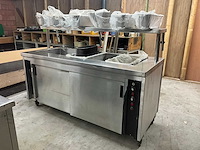 Rvs bain-marie/saladette toogkast - afbeelding 1 van  22