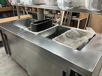 Rvs bain-marie/saladette toogkast - afbeelding 5 van  22