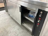 Rvs bain-marie/saladette toogkast - afbeelding 7 van  22