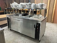 Rvs bain-marie/saladette toogkast - afbeelding 1 van  22