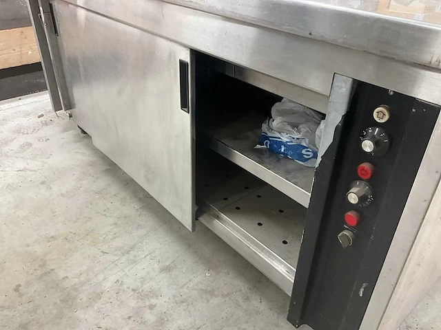 Rvs bain-marie/saladette toogkast - afbeelding 20 van  22