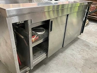 Rvs bain-marie/saladette toogkast - afbeelding 21 van  22