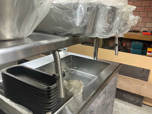 Rvs bain-marie/saladette toogkast - afbeelding 6 van  10
