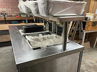 Rvs bain-marie/saladette toogkast - afbeelding 7 van  10