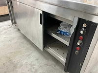 Rvs bain-marie/saladette toogkast - afbeelding 17 van  22