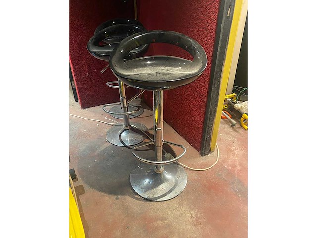 Rvs barkruk (3x) - afbeelding 2 van  2