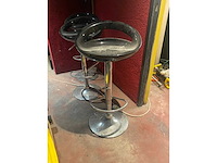 Rvs barkruk (3x) - afbeelding 2 van  2