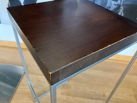 Rvs barkruk (4x) + tafels (3x) - afbeelding 11 van  22