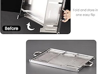 Rvs bbq opvouwbaar - afbeelding 3 van  4