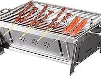 Rvs bbq opvouwbaar - afbeelding 1 van  3