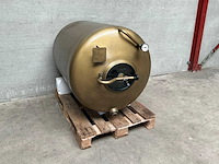 Rvs biertank opslagtank