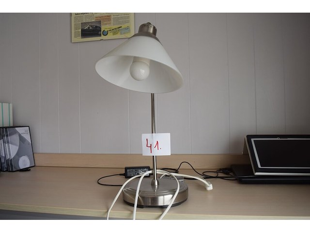 Rvs bijzetlamp - afbeelding 1 van  3