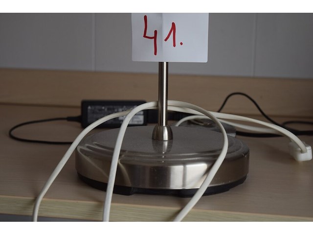 Rvs bijzetlamp - afbeelding 3 van  3