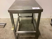 Rvs bijzettafel overige opslag en handling - afbeelding 2 van  2
