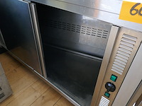 Rvs bordenwarmer werktafel - afbeelding 4 van  5
