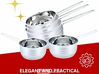 Rvs braadpannenset - afbeelding 4 van  7