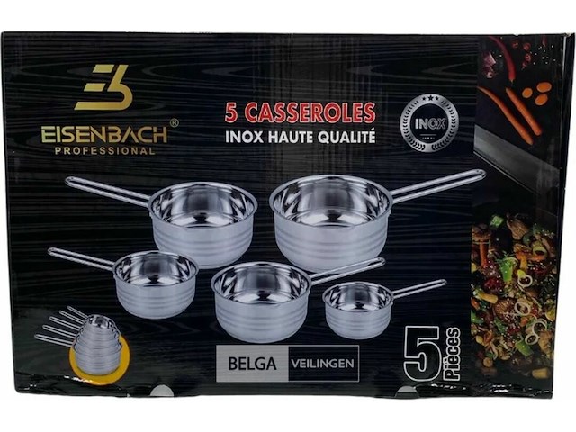 Rvs braadpannenset - afbeelding 7 van  7