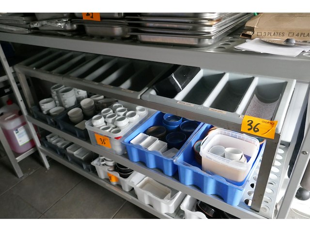 Rvs brug met couvertbakken - afbeelding 3 van  3