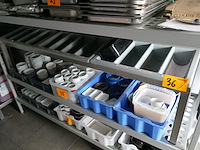 Rvs brug met couvertbakken - afbeelding 3 van  3