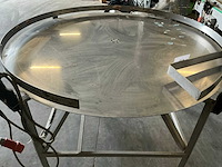 Rvs carouselsorteertafel - afbeelding 1 van  3